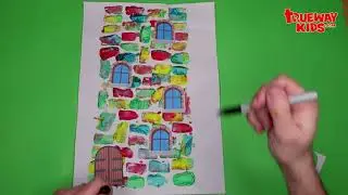 Tower of Babel craft for kids