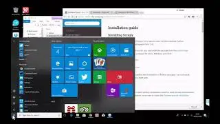 Install Scrapy on Windows using Anaconda
