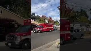 MED523 responding to a medical call