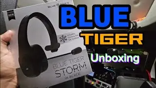 Blue Tiger STORM Headset. Trucker Bluetooth. Unboxing
