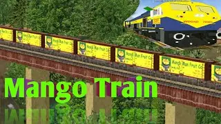 Mango Freight Train From Ratnagiri With WDG 4 in Indian Railways Simulator !! Msts Open Rails