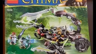 LEGO CHIMA 70132 Book and Toy Review!