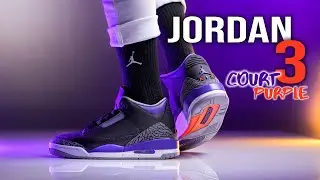 Air Jordan 3 Court Purple | UNDERRATED!