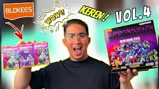 SEMUANYA KEREN KEREN ! BLOKEES TRANSFORMERS VOLUME 4 [ UNBOXING & REVIEW ]