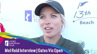 Mel Reid Interview Day 3 | Oates Vic Open