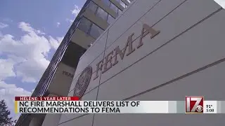 NC Fire Marshall delivers recommendations list to FEMA