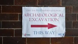 Quick view of Hutments Dig near the Guildhall York