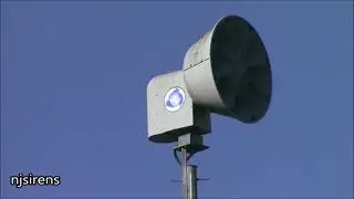 American Signal T-128 - Limerick Nuclear Siren Test (Growl)