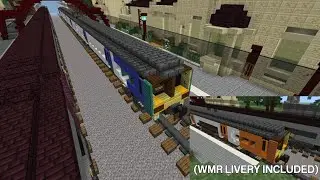 Minecraft British Rail Class 323 tutorial (West Midlands Railway (+ Northern re-livery)) tutorial