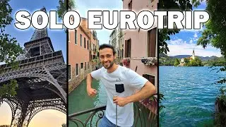 SOLO TRAVEL EUROPE - 1 MONTH OF INTERRAIL