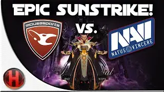 Dota 2 - #TI4 EPIC Sunstrike by mouz.FATA vs Na'Vi.US