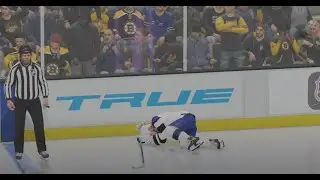 Adam Fox Gets A Concussion
