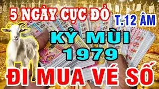 5 Ngày Đại Lộc Tháng 12 Âm Tuổi Kỷ Mùi 1979, Chú Ý Điều Này? Đổi Đời Phất Mạnh Tiền Bạc Về Ồ Ạt