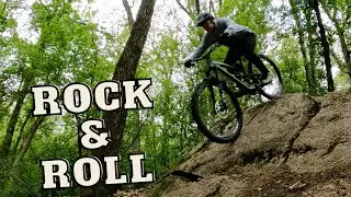 Rock Slabs in Minnesota?? | Mountain Biking Lebanon Hills, Eagan, MN