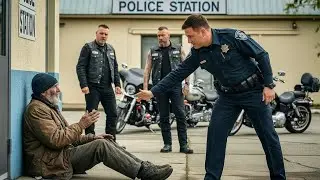 The Biker Saw a Cop Slap a Homeless Man &mdash; His Reaction Shocked the Whole Station