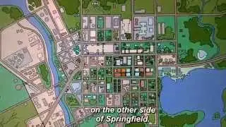 The Simpsons Springfield Location