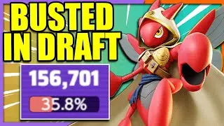 DRAFT can turn SCIZOR into a S TIER POKEMON | Pokemon Unite