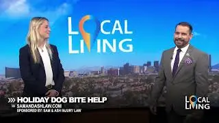 Ash Watkins on Local Living | Sam & Ash: Holiday Dog Bite Help