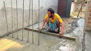 Construction Techniques of Staircase Area Reinforcement Floor Concrete|Staircase Construction