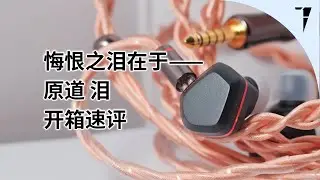 悔恨之泪的重点在于？NICEHCK 原道 泪 Tears 入耳耳机开箱速评 | TDShorts 中文台