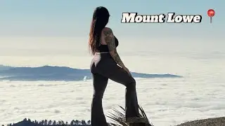 Hiking at Mount Lowe via Eaton Saddle 