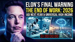 Elon Musk&rsquo;s Final Warning: The End of  Work  is Closer Than You Think