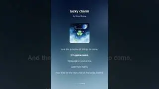 Lucky charm &ldquo;written by Jessica&rdquo; (produced by Mystical sound)