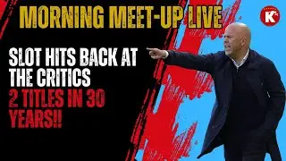 SLOT HITS BACK AT THE CRITICS | MARSEILLE TALK | CENTER BACKS LINKED!! | MORNING MEET-UP LIVE