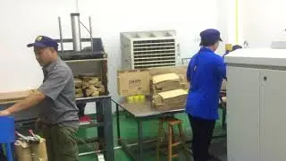 65 gsm Paper bag making machine with handles inline-ZONO