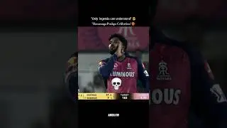 Hasaranga Puspa Celebration ☠️#ipl #ipl2025 #cricket #rr #t20 #ipl