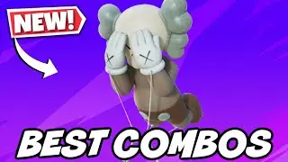 BEST COMBOS WITH *NEW* FAR FROM HOME GLIDER (KAWSPEELY BUNDLE)! - Fortnite