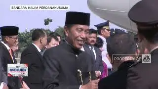 Momen Jokowi Pamitan Sebelum Pulang Kampung ke Solo