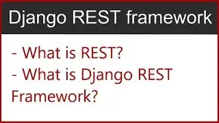 1 | What is REST, What is Django Rest Framework | by Hardik Patel