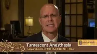 Tumescent Anesthesia Safety with Dr. Gregory Laurence