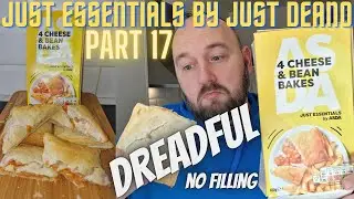 WHERE IS THE FILLING ??? | Just Essentials | THESE ARE DREADFUL | Asda | Cheese and Bean Bake Review
