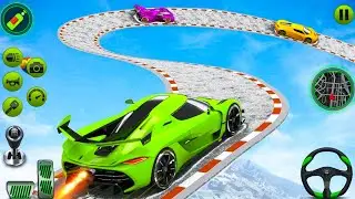 Mega Ramp Car Racing Master Simulator 3D -GT Impossible Sport Car Racing - Android GamePlay