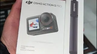 DJI Action Camera Unboxing & Overview 📷 ✨