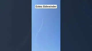 Estes Sidewinder Launch #rocketry #fireworks