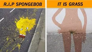 Amazing Examples of Street Art | Genius Street Artist || In Shot