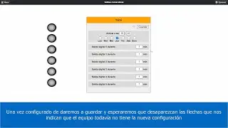 Activar salidas de forma consecutiva
