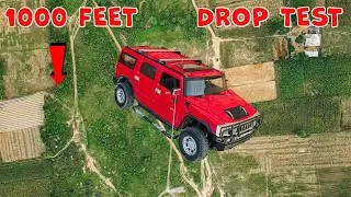 Dropping Our Car From 1000 Feet | क्या होगा गाडी का हाल? Will It Survive?