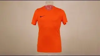 Nike Park VI Short Sleeve Football Shirt Safety Orange