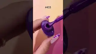 Purple nail obsessives, assemble!#NailTutorial #purplenails#auranails#3Dflowernails#NailArt#Venalisa