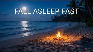 Peaceful Beach 🌊  Relaxing Ocean Sounds for Sleep, Meditation & Stress Relief