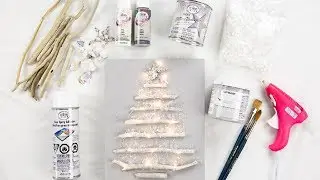 Driftwood Christmas Tree Craft