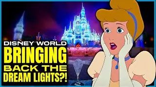 Disney World BRINGING BACK the Dream Lights?! Cinderella Castle Christmas Lights RETURN in 2026?