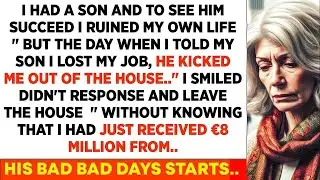 My son kicked me out of the house when he knew I lost my job, not knowing that I had secret fortune