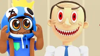 Roblox TEAM EVIL DAD ESCAPE OBBY!