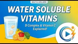 Water-Soluble Vitamins. (Sources, Functions & Deficiency)