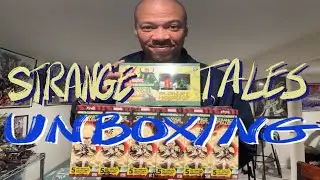 Распаковка Marvel Heroclix Strange Tales